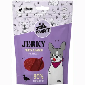 Ласощі Mr. Bandit Джерки з качкою для собак, 80 г