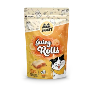 Ласощі Mr. Bandit соковиті роли з жовтком для котів, 40 г