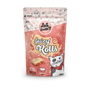 Ласощі Mr. Bandit соковиті роли з яловичиною для котів, 40 г