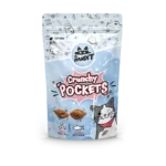 Ласощі для котів Хрусткі подушечки Mr. Bandit з лососем, 40 г