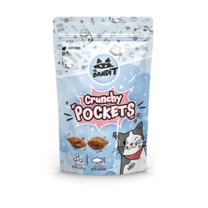 Ласощі Mr. Bandit хрусткі подушечки з лососем для котів, 40 г