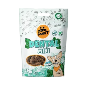 Ласощі Mr. Bandit Дентал Міні з індичкою для собак малих порід, 80 г