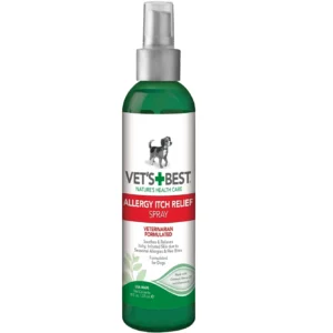 Спрей Vet's Best Allergy Itch Relief при алергії для чутливої шкіри собак, 236 мл