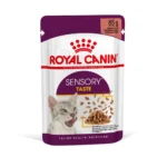 Вологий корм для дорослих котів ROYAL CANIN SENSORY TASTE GRAVY, шматочки у соусі, cтимулює смак, 85 г