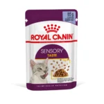 Вологий корм для дорослих котів ROYAL CANIN SENSORY TASTE JELLY, шматочки у желе, cтимулює смак, 85 г.