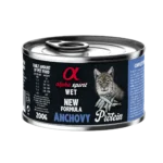 Влажный корм для взрослых кошек Alpha Spirit Anchovy for Adult Cats анчоус, 200 г