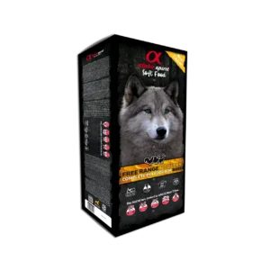 Напіввологий корм Alpha Spirit з рибою для собак, 9 кг