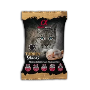 Ласощі Alpha Spirit снеки для котів з індичкою, 50 г