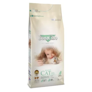 Корм для котів BonaCibo Adult Cat Lamb&Rice, ягня, рис, анчоус
