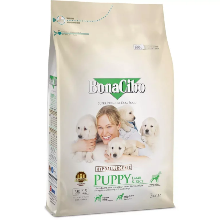 Корм для собак BonaCibo Puppy Lamb&Rice, ягня, рис