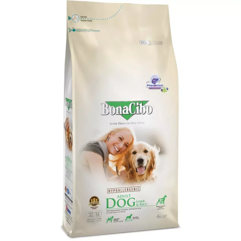 Корм для собак BonaCibo Adult Dog Lamb&Rice, ягня, рис
