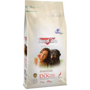 Сухий корм BonaCibo Adult Dog High Energy для собак з куркою і рисом