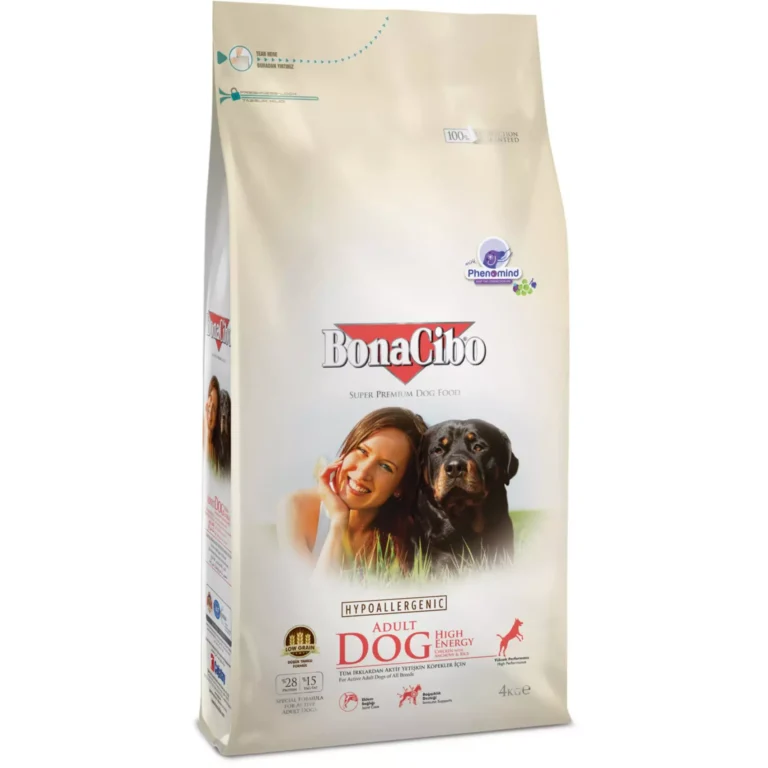 Сухий корм BonaCibo Adult Dog High Energy для собак з куркою і рисом
