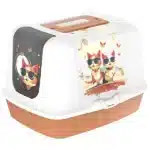 Закритий туалет Moderna Trendy Cat Indy&Louise для котів, 58(Д) х 44(Ш) х 42(В) см