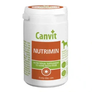 Вітаміни Canvit Nutrimin для собак при натуральному годуванні