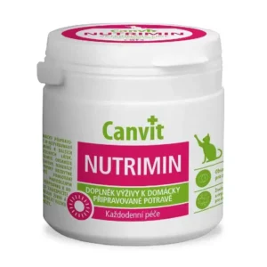 Вітаміни Canvit Nutrimin для котів при натуральному годуванні, 150 г