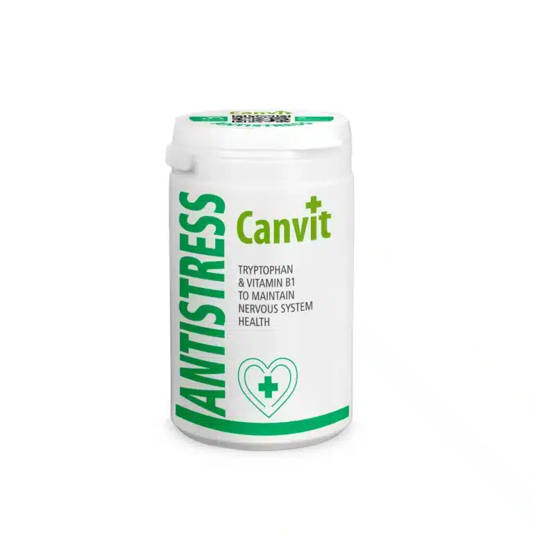 Харчова добавка для котів та собак із заспокійливим ефектом Canvit Antistress for dogs and cats, 230 г