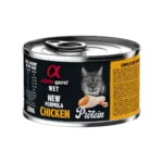 Влажный корм для взрослых кошек Alpha Spirit Chicken Adult Cat курица, 200 г