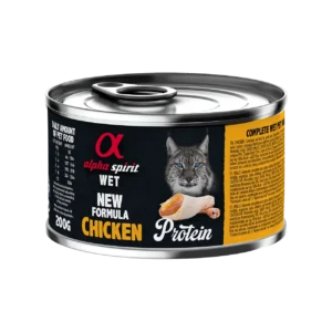 Вологий корм Alpha Spirit Chicken Adult Cat з куркою для котів, 200 г