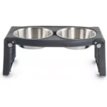 Миска Dexas Pet Feeder подвійна нержавіюча для тварин, 960 мл