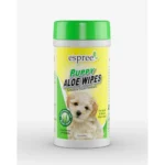 Вологі серветки для цуценят ESPREE Puppy Aloe Wipes 50шт