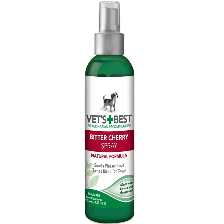 Спрей-Антигризин для собак Vet's Best с Spray Гірка Вишня, 221 мл