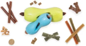 Iграшка для собак Квізл для ласощів WEST PAW Qwizl Treat Toy, 14 см 1 embeddedimage amigovet 10