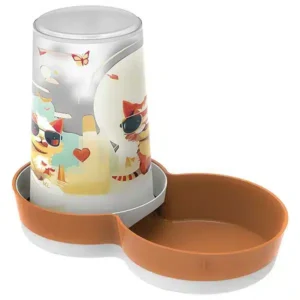 Годівниця-поїлка Moderna Tasty Large Indy&Louis для котів, 1.5 л