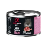 Вологий корм для дорослих котів Alpha Spirit Ham for Adult Cats шинка, 200 г