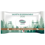 Вологі серветки Inodorina Green Illuminante з розмарином для собак, 30 шт