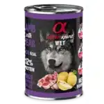 Влажный корм для взрослых собак Alpha Spirit с ягненком и грушей, 400г