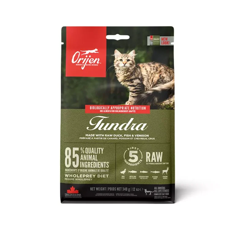 Сухий корм для котів Orijen Tundra Cat з качкою, гольцем і фореллю