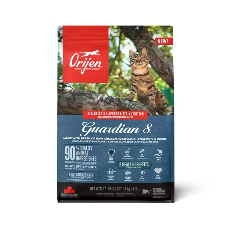 Корм для котів Orijen Guardian 8 курка, лосось, індичка, оселедець, макрель