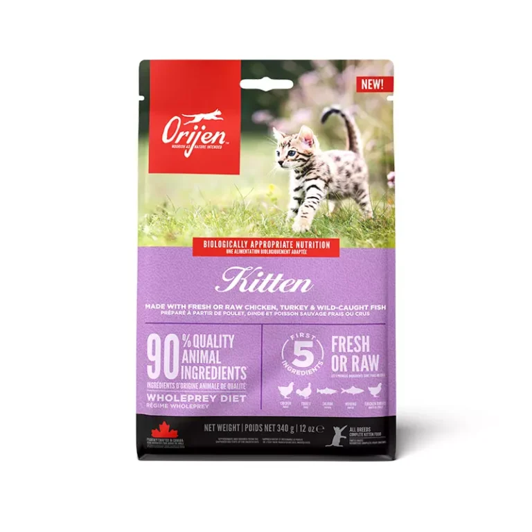 Корм для котів Orijen Kitten курка, індика, лосось, оселедець