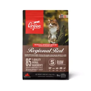 Сухий корм Orijen Regional Red з ягнятиною для котів