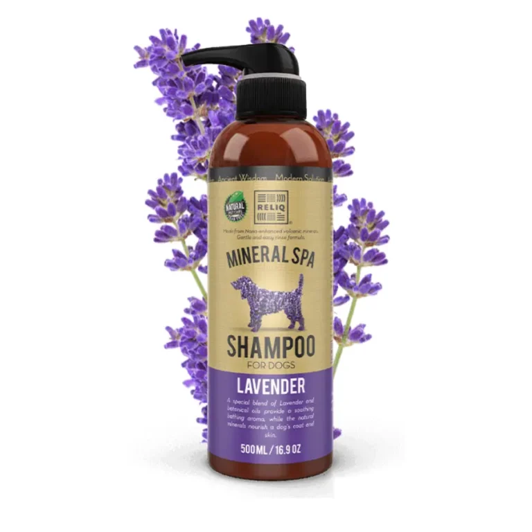 Шампунь для собак з олією лаванди RELIQ Mineral Spa Lavender Shampoo