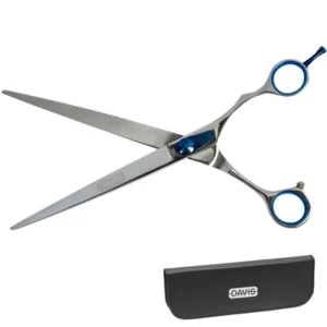 Прямі ножиці для стрижки собак Davis Extreme Edge BLUE Straight 8,5"
