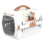 Переноска для котів Moderna Trendy Runner Indy&Louise з металевими дверцятами та замком, 50х32х34.5см
