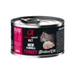 Влажный корм для стерилизованных кошек Alpha Spirit Turkey Sterilized Cat Индейка, 200 г