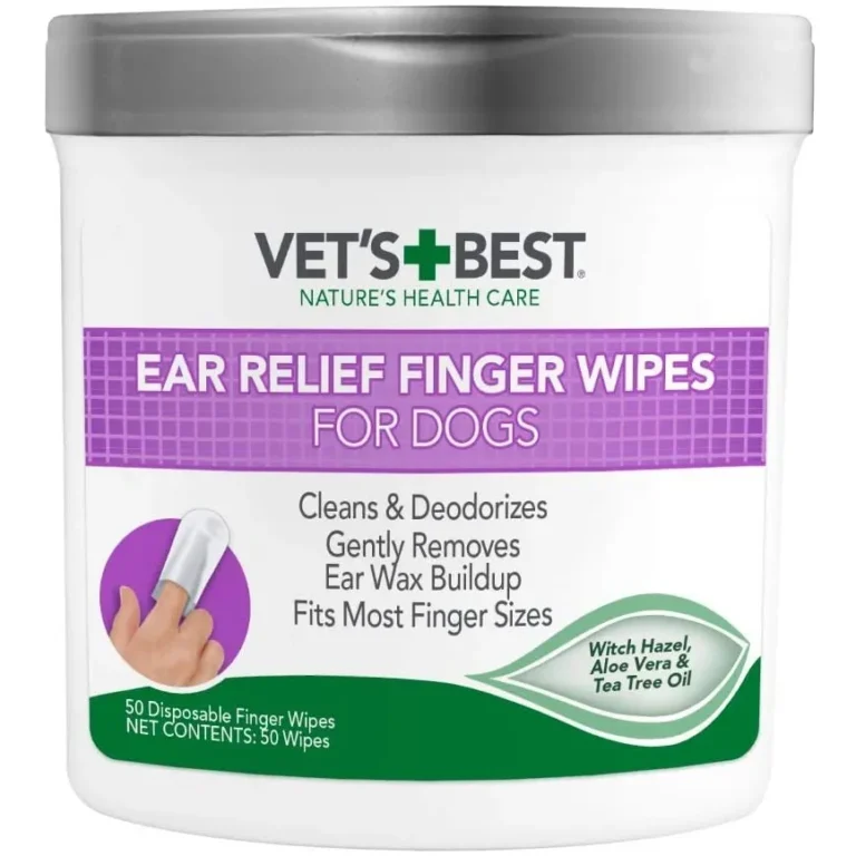 Серветки для чищення вух VET`S BEST для собак, 50 шт