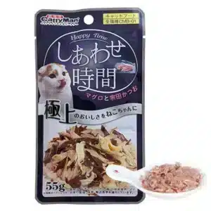 Вологий корм CattyMan Tuna Chicken Bonito з тунцем і куркою для котів, 55 г