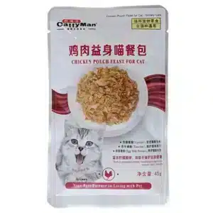 Вологий корм CattyMan Urinary Care з куркою і макреллю для котів, 45 г