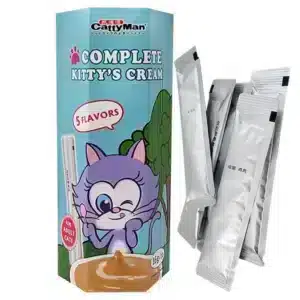 Рідкі ласощі CattyMan ікра з куркою і лососем для котів