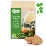 Ласощі для собак Mavsy freeze dried RABBIT PARFAIT ON A SPINACH PILLOW WITH CREAM парфе з кролика на шпинатній подушці з вершковим соусом, 50 г