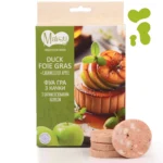Ласощі для собак Mavsy Freeze dried DUCK FOIE GRAS WITH CARAMELIZED APPLE фуа-гра з качки з карамелізованим яблуком, 50 г