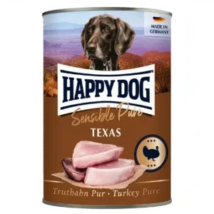 Вологий корм Happy Dog Sensible Pure з індичкою для собак, 400 г