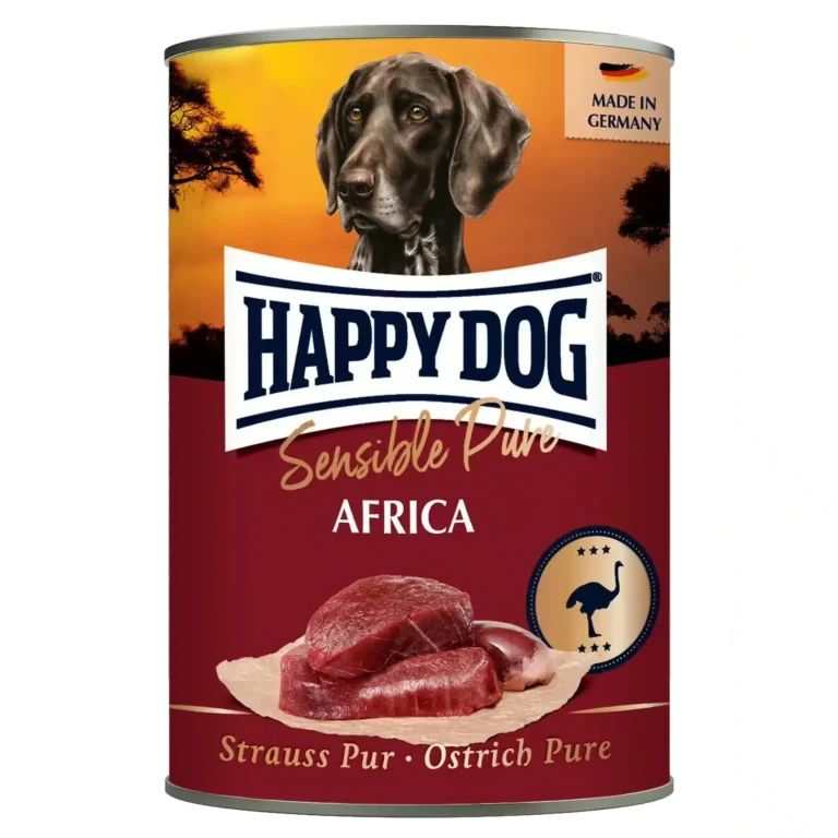 Вологий корм Happy Dog Sensible Pure Straus для собак зі страусом, 400 г
