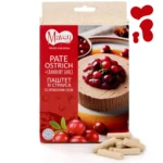 Ласощі Mavsy Freeze Dried Meringue паштет зі страуса з журавлинним соусом для собак, 50 г