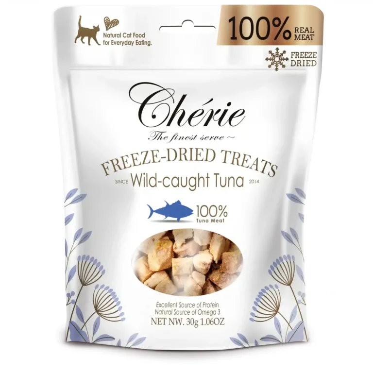 Ласощі Cherie Freeze Dried Tuna з тунця дикого вилову для котів, 30 г
