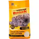 Наповнювач бентонітовий для котячих туалетів Super Benek Standard Naturalny Натуральний, 5л